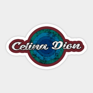 Vintage Celina Dion Sticker